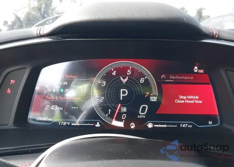 2023 Chevrolet Corvette Stingray Rwd 1Lt z USA, uszkodzony, nr VIN 1G1YA2D47P5108470